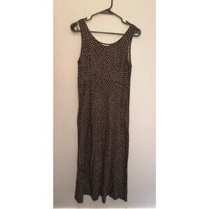 Vtg R&K Originals Wmn 10 petite Dress Sleeveless Geometric Round Neck Pullover